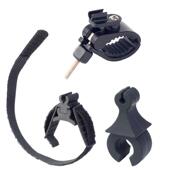 笛子长笛竹笛专用麦克风固定夹子支架葫芦丝二胡乐器拾音话筒卡子