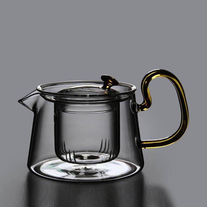 家用透明玻璃茶壶茶具耐高温过滤可加热煮茶器泡茶壶煮茶壶