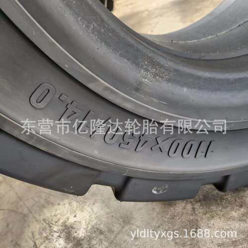 矿山无轨运输设备轮胎1100/450-25矿机实心1100*450-25轮胎配轮毂