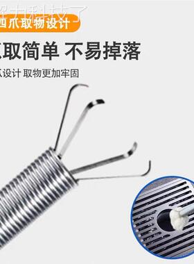 下水道通器多功能通桶厕马所下水道疏KVF塞四堵爪疏通器