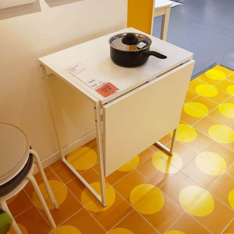 家用多功能餐桌家用小户型尤斯简易折叠桌子餐桌折叠马网红
