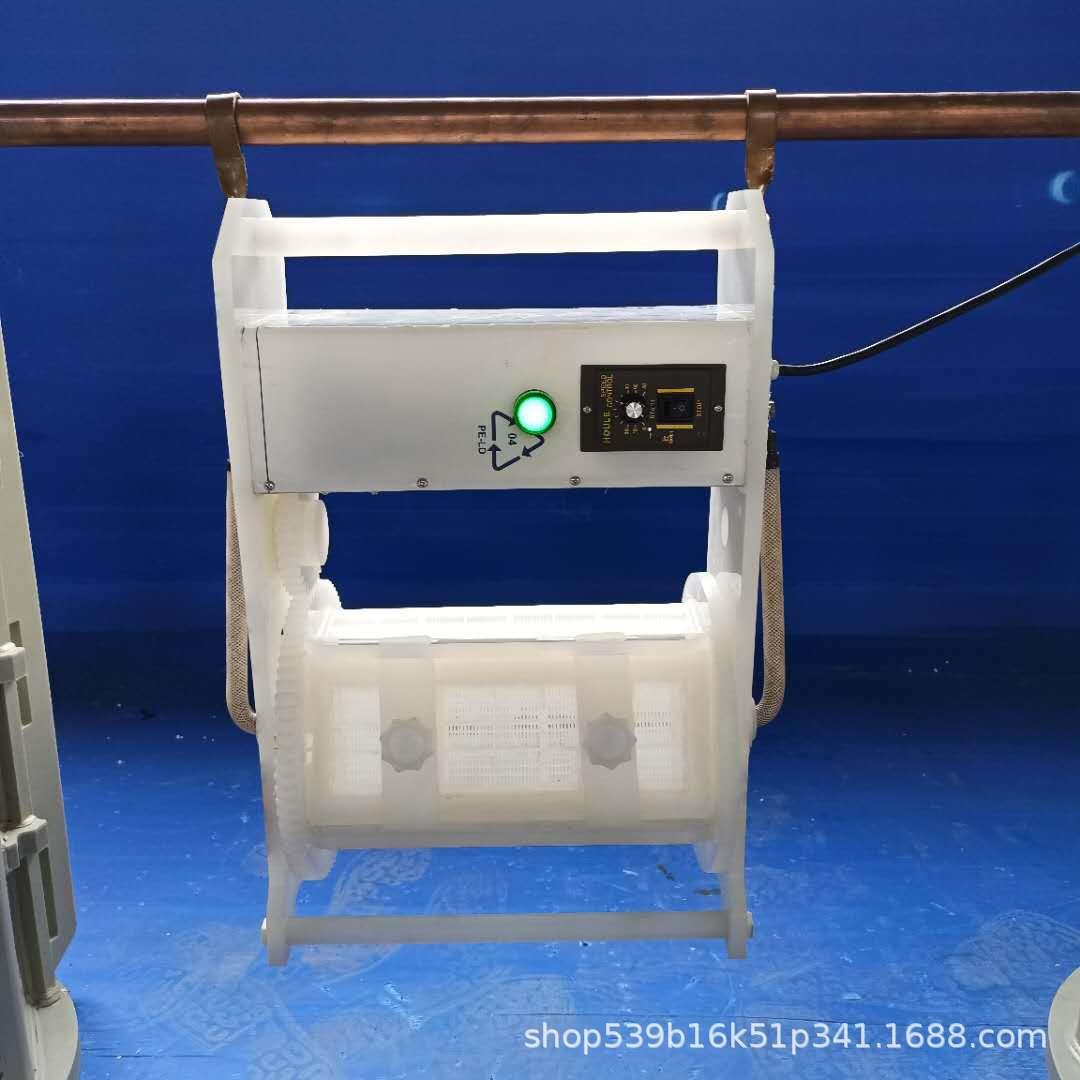 挂镀槽用挂钩式滚镀机便携式小批量生产打样精密微孔电镀滚筒镀笼