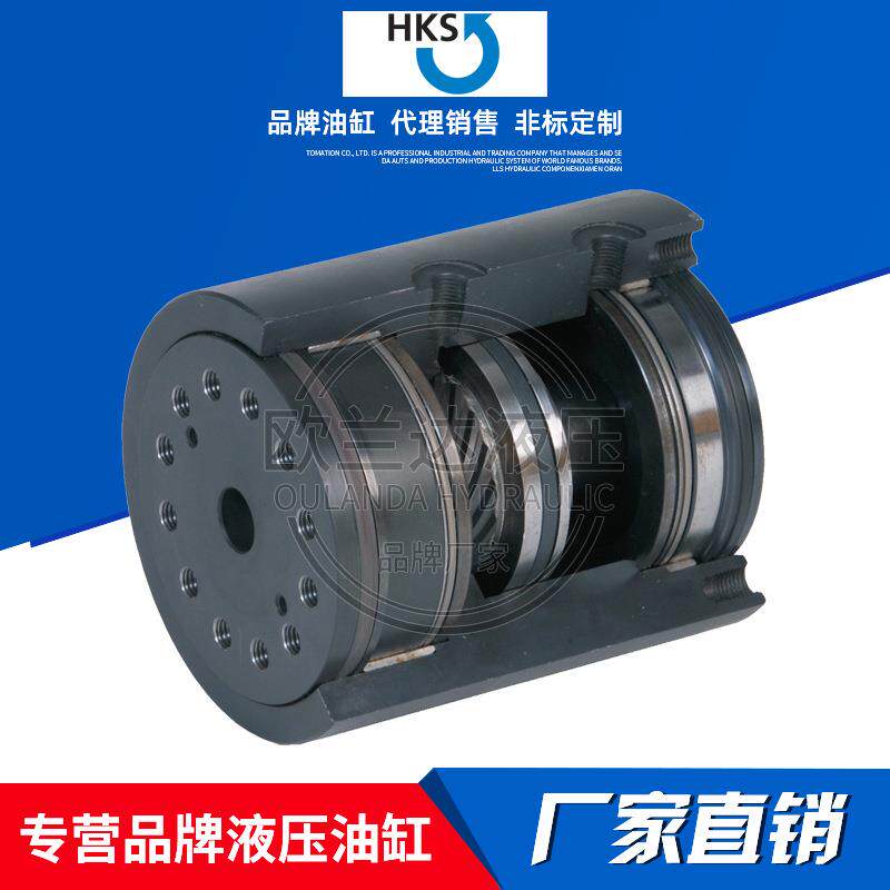 德国汉神摆动缸螺旋油缸M-DA-H-F6摆动液压马达SM4旋转臂油缸HKS