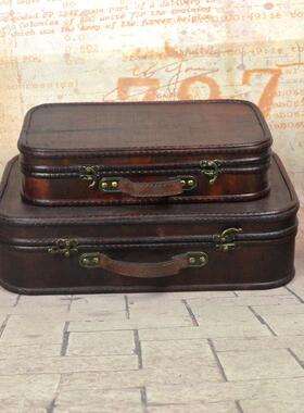 中式仿民清二套木创箱件式箱老子欧式复古手拎箱意包装摄影70131