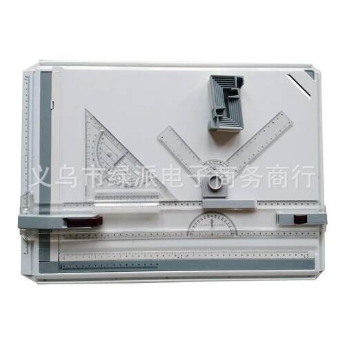 G001N2 新款A3绘图板 土木建筑制图工具 机械制图画板2022版便携