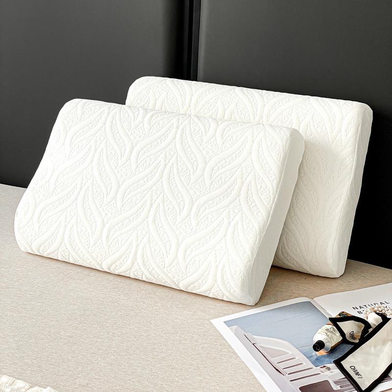 【送枕套】太空记忆棉枕头枕芯成人护颈单人一只学生套装一对家用