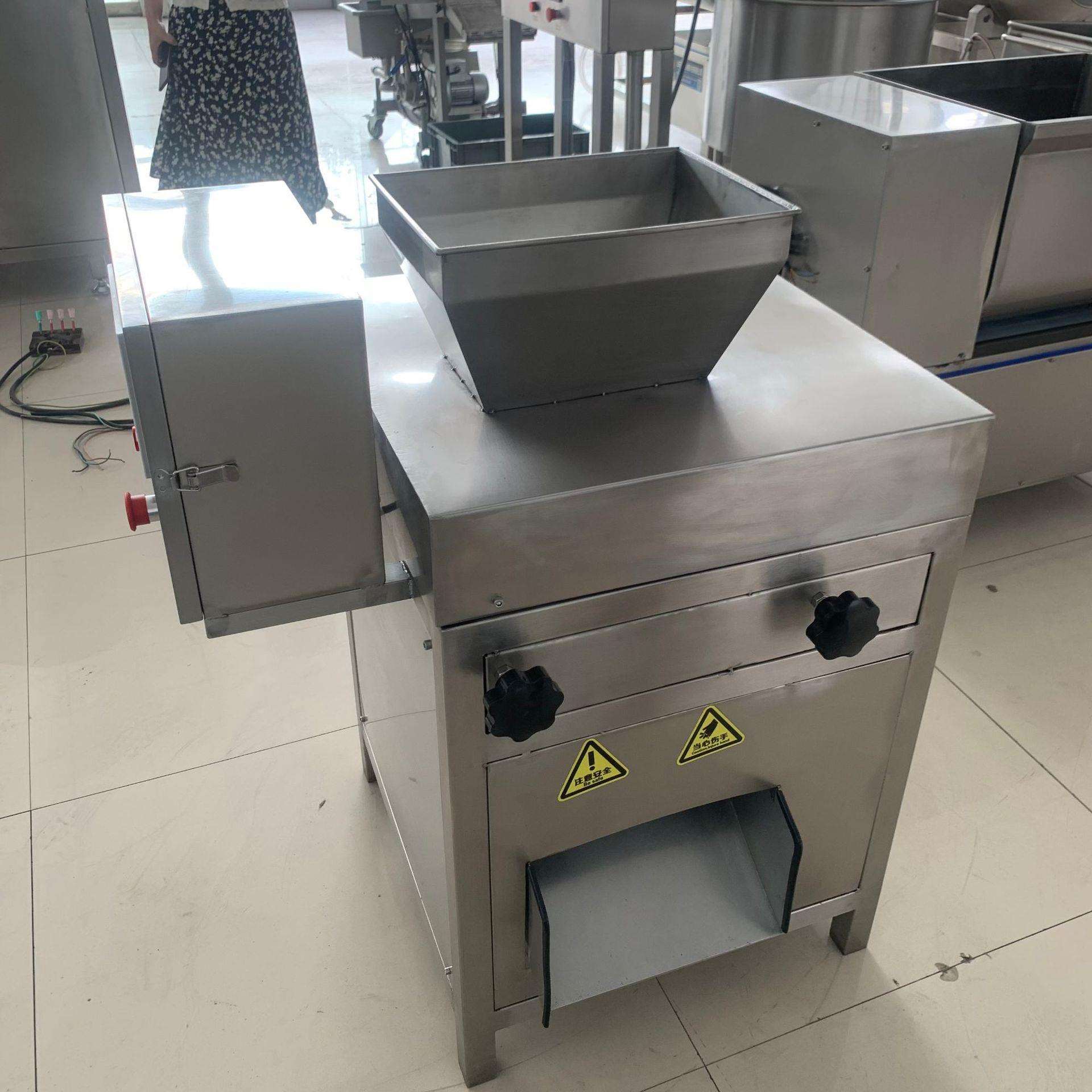 全自动不锈钢拆丝机 鸡胸肉熟肉拉丝机器 香菇脚鱼肉拆丝机器厂家