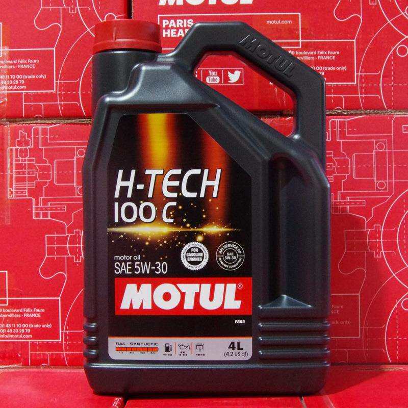 摩特机油 H-TECH 5W-30 SP 4L 全合成适用奕泽别克雅阁卡罗拉锐界