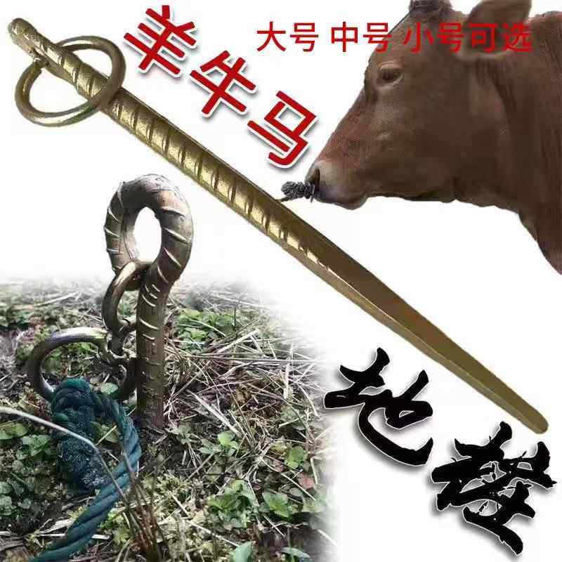栓牛地桩加粗铁撅子地锚栓狗栓牛地钉帐篷固定地钉大棚钉畜牧养钉,畜牧/养殖物资,养殖防护用品,淘宝优惠券,粉丝福利购,淘宝优惠卷