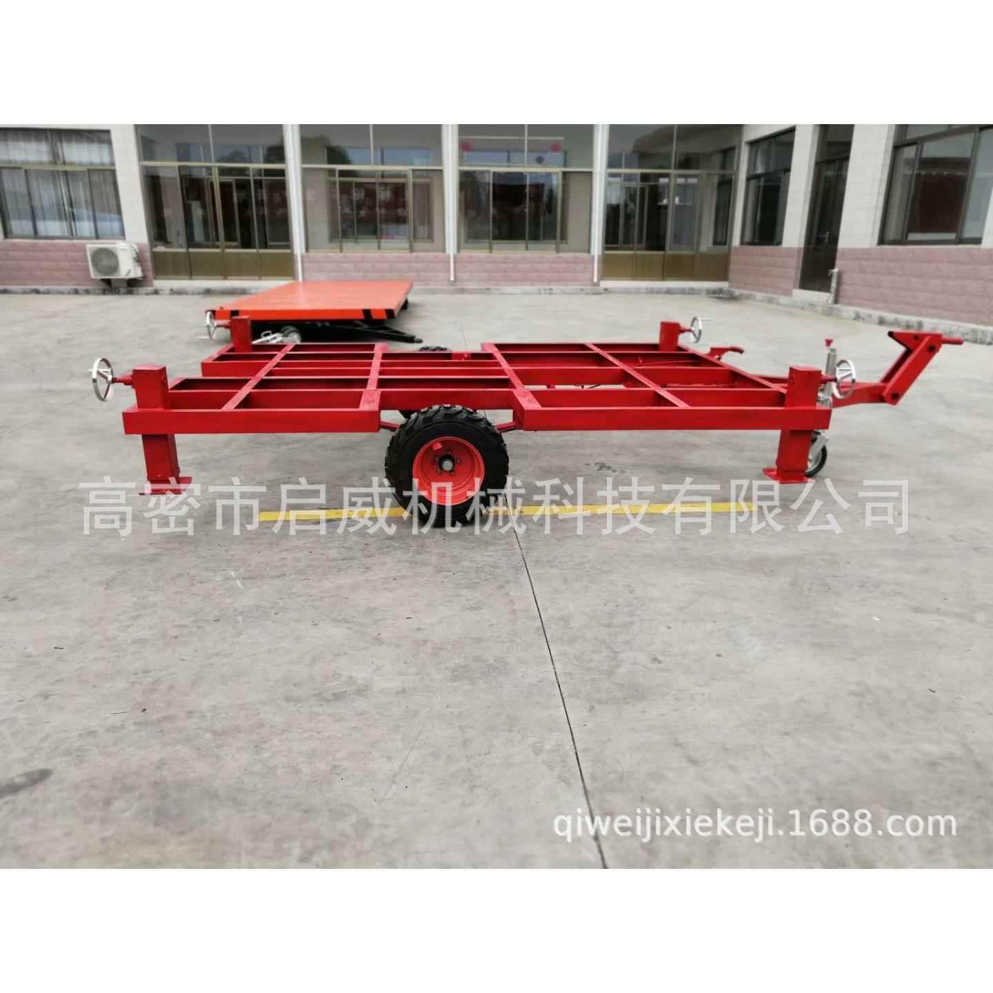 货源供应.5吨单轴拖车物流运输工具车厂家供应