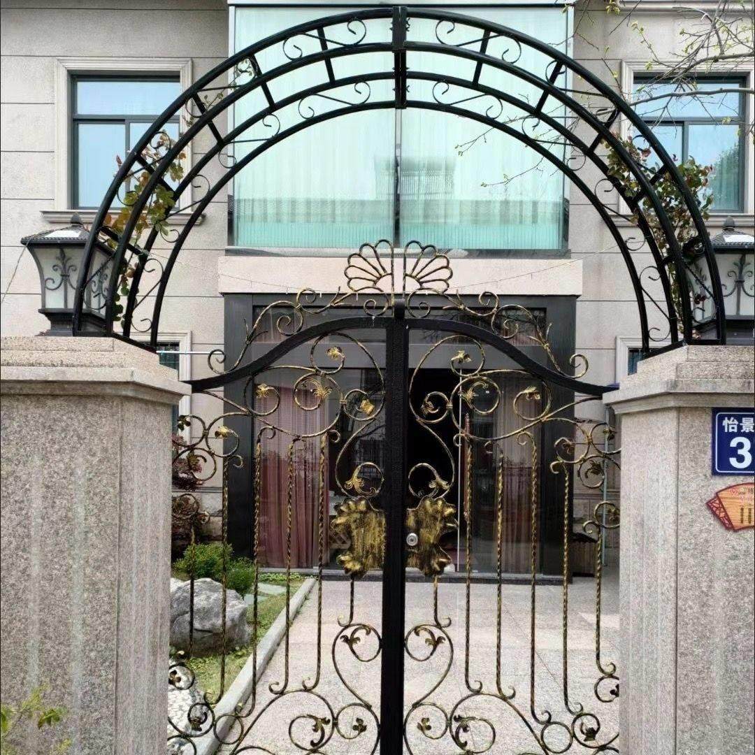 别墅铁艺门头拱门花架爬藤架门墩门垛门柱庭院门定制拱门大门户外,鲜花速递/花卉仿真/绿植园艺,花架,淘宝优惠券,粉丝福利购,淘宝优惠卷