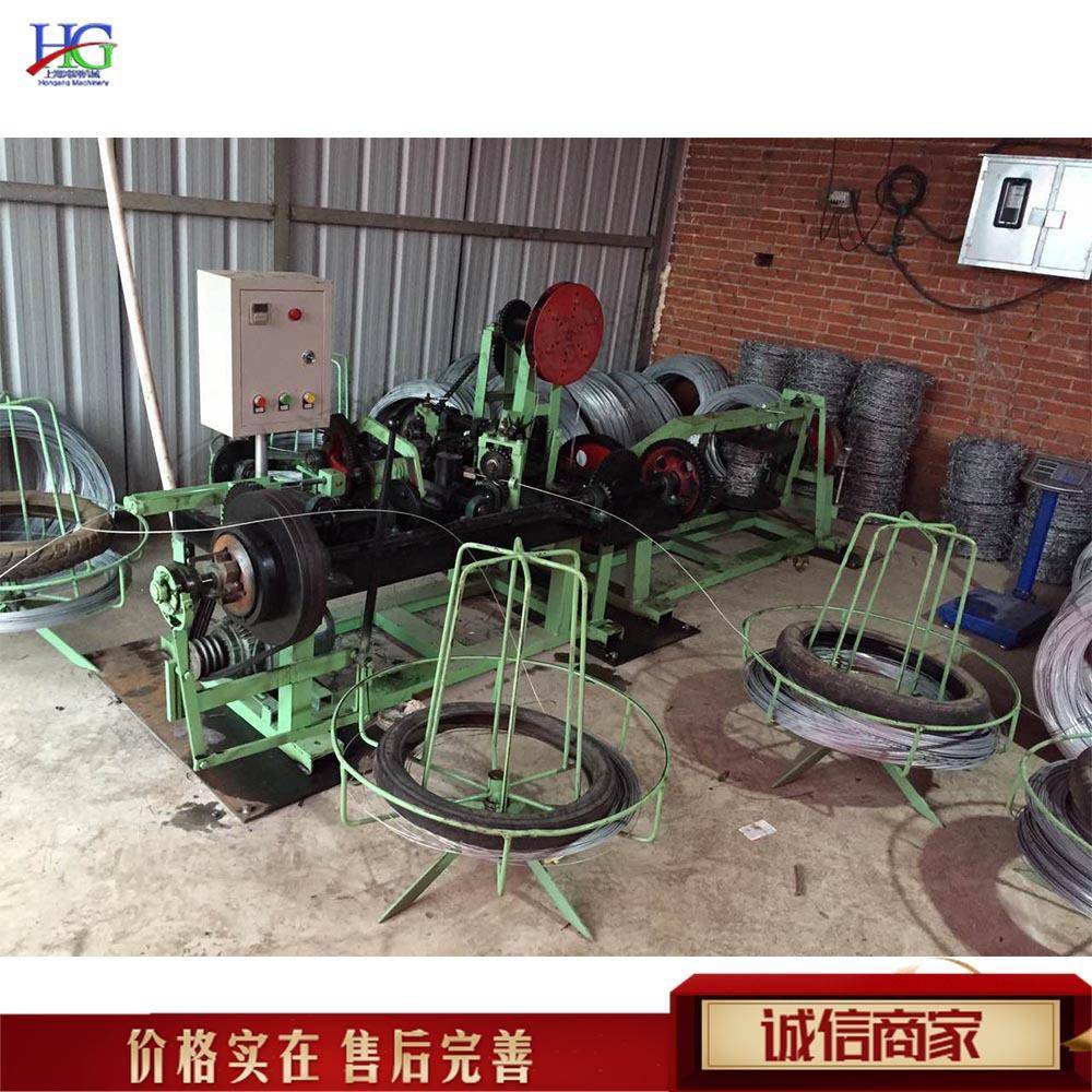 防护钢丝网 铁丝钢丝 刀片刺网机 正反拧刺丝刺绳机