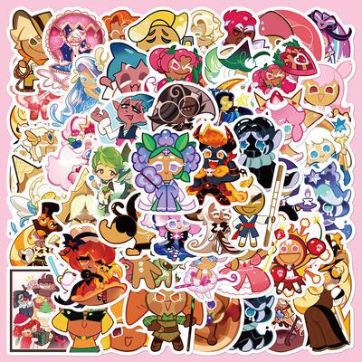 50张游戏Cookie Run Kingdom贴纸饼干人王国笔记本电脑装饰贴画
