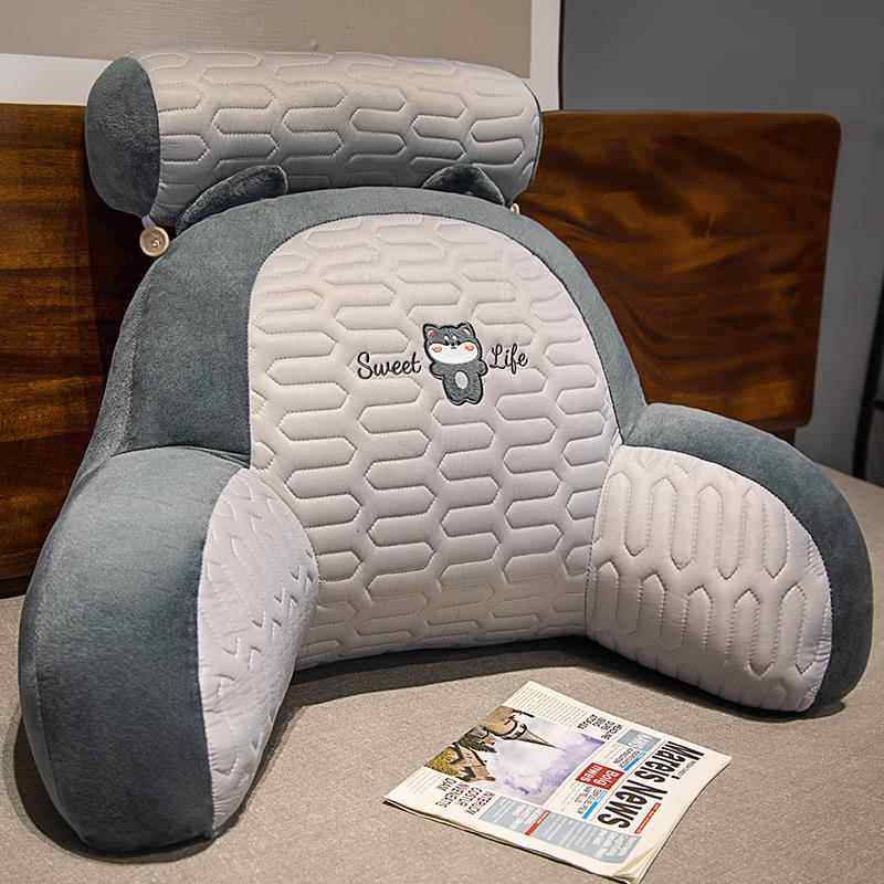 正品丝绒床头包靠垫软靠枕大靠床上玩手机宿看书抱枕沙背发护舍腰