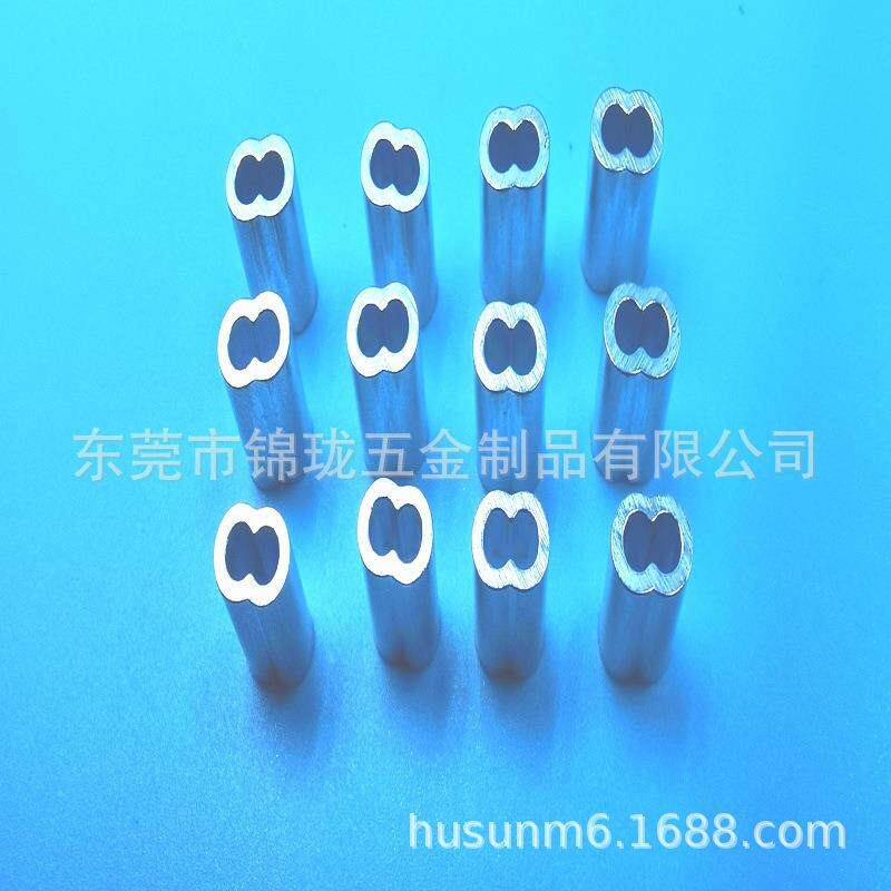 钢丝绳八字套管钢丝绳椭圆看压圆八字紫铜扣圆孔紫铜扣套管