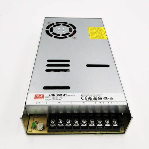 明纬开关电源LRS-600-12V24V5V15V27V36V48V 直流600W电机驱动SE