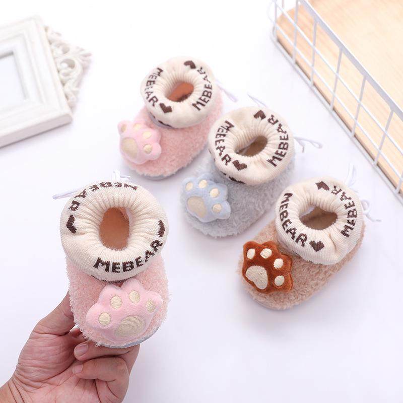 秋冬婴儿不掉棉鞋新生儿脚套宝宝软底加绒保暖学步前鞋靴母婴用品,婴童用品,其它婴童用品,淘宝优惠券,粉丝福利购,淘宝优惠卷