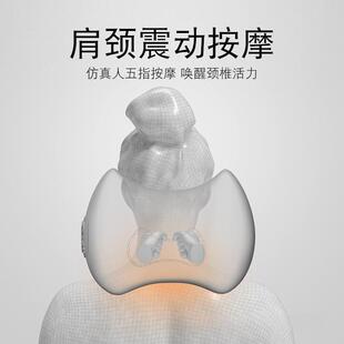 汽车头枕护颈电动按摩379加热托枕车腰用靠枕车枕内座椅头腰垫车