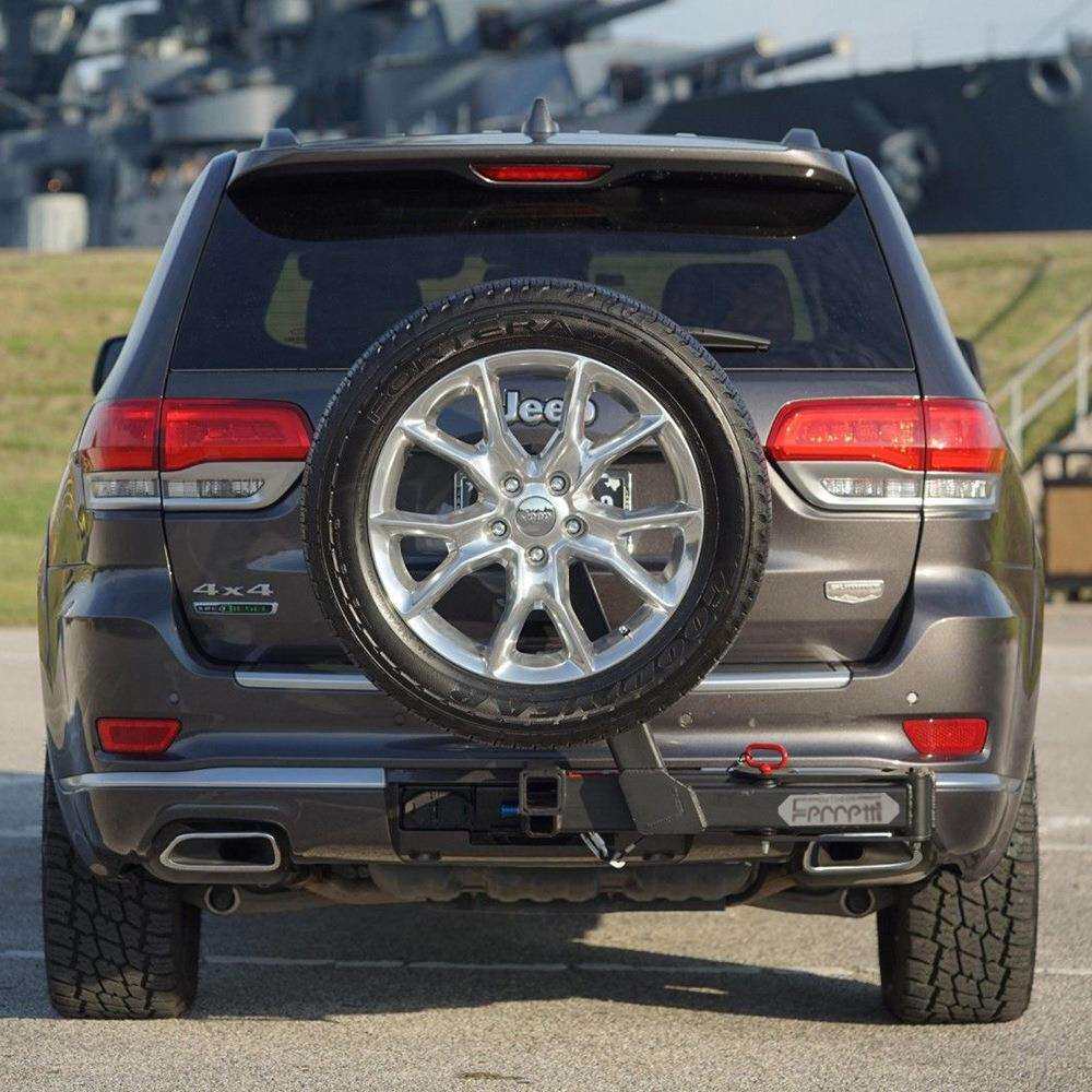 备胎架 越野车SUV备胎支架 拖车杠方口通用 Hitch Tire Carrier