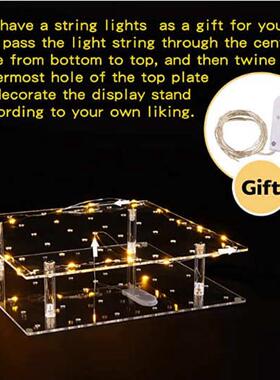 展示架甜品会架摆放方形婚庆孔架棒棒糖36亚克烘焙力派对