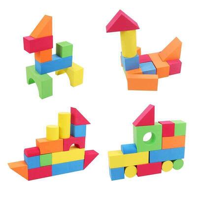 Eva Building Block Toys Large Soft Foam Building Blocks No O