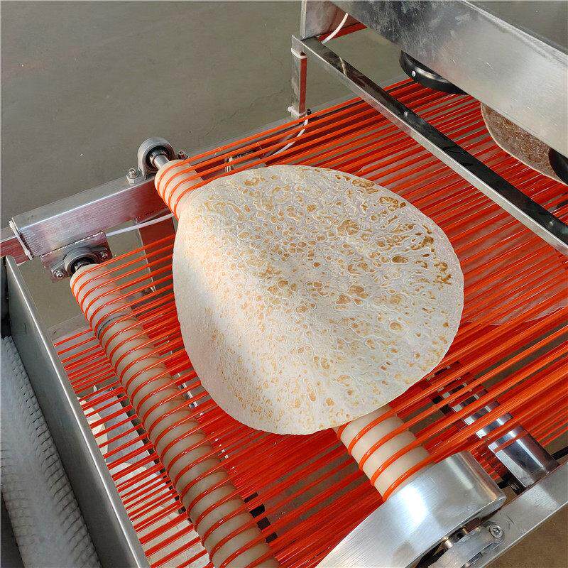 盘锦自动水烙馍机 家用小型筋饼机视频 烤鸭饼机厂家包教技术