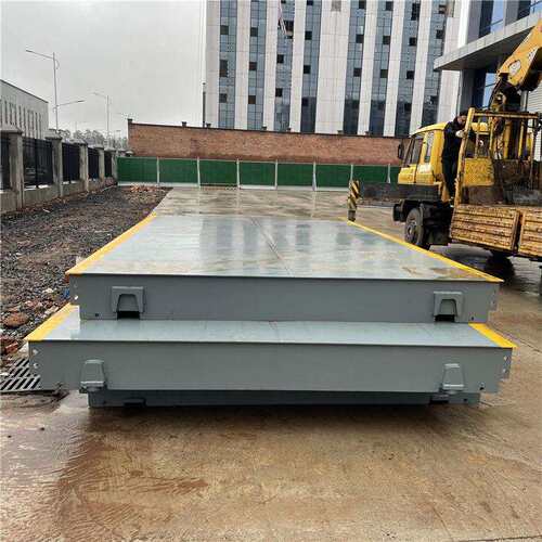 高强钢汽车衡地磅3子x010m数字式地上衡SCS 固定地埋6-1式00吨电