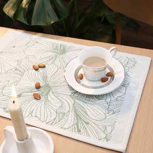 正品e瑞典Eklund朱瑾桌旗北欧风长条 布台布美式餐桌茶桌几电视柜