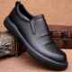 皮男真皮士头层牛皮软底软面皮休闲版 正品 韩商务正装 稻风春季 甘鞋