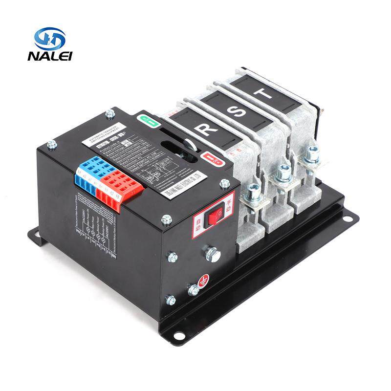 双电源自动转换开关不断电NLQ6-125/3P毫秒级双向切换100A125A80A