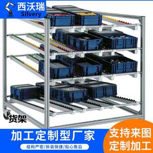 铝HRA材工型业货架可资物周转车车间流水线推工作物料手推车