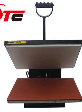 厂家供应40X50cm手动智能热转印高压平板烫画机