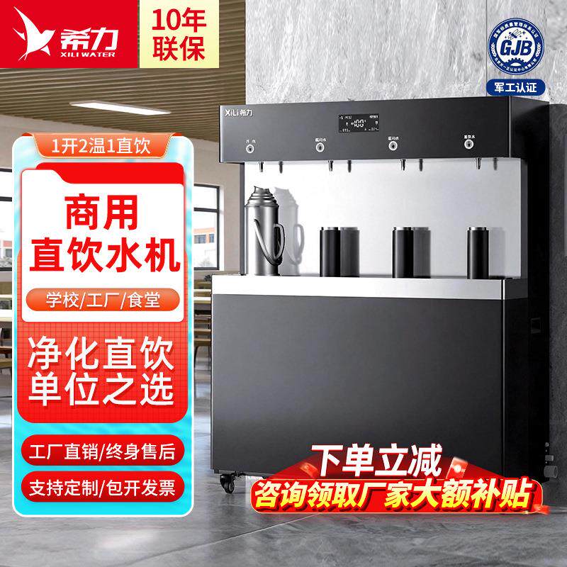 RO反渗透商用净水器立式净水机反开水器学校单位高效净化