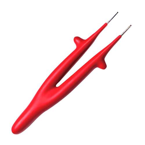 WEDO维度绝缘工具VDE认证浸塑镊子防滑 电工专用 铬钒钢 1000V