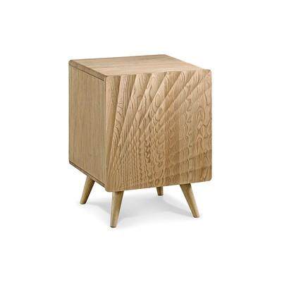 外贸出口简约现代卧室实木编藤双人床北欧原木民宿酒店家具