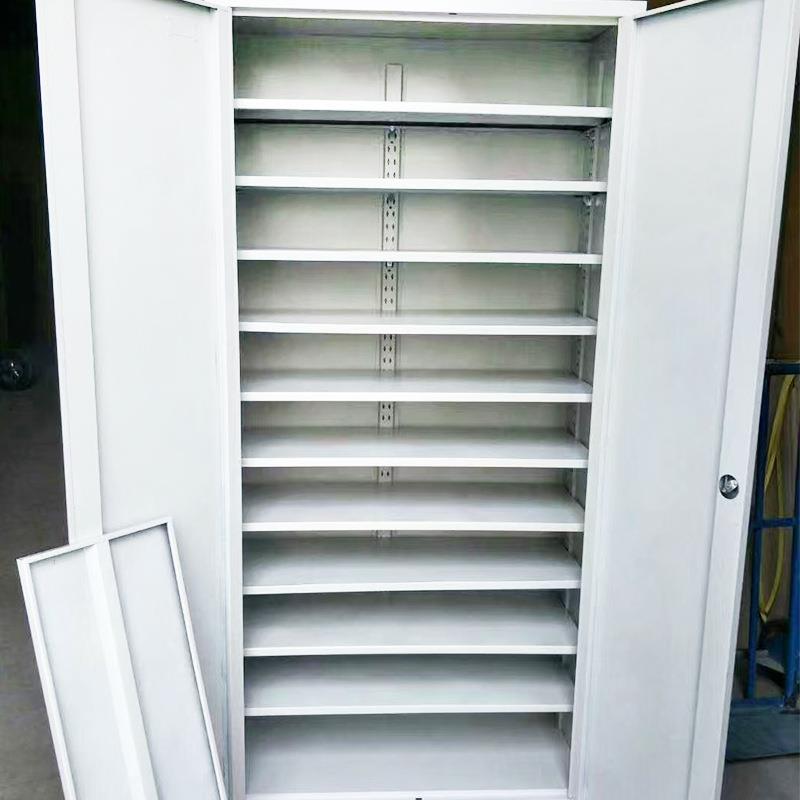 带双门案体文件柜办公资料加厚大器械柜档柜锁通一体钢制铁皮柜办