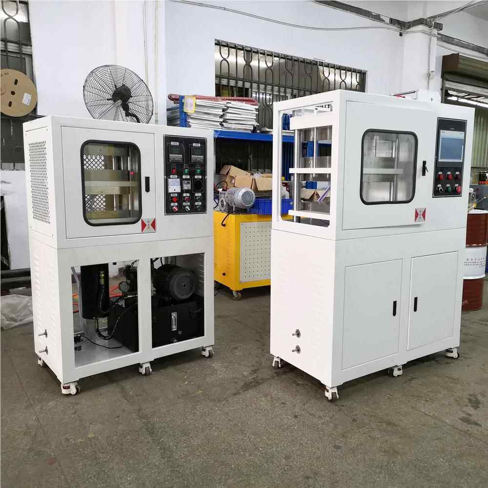 30度温度03XH-406C0吨压力小型橡胶 硅胶 热压成型机 上热下冷压