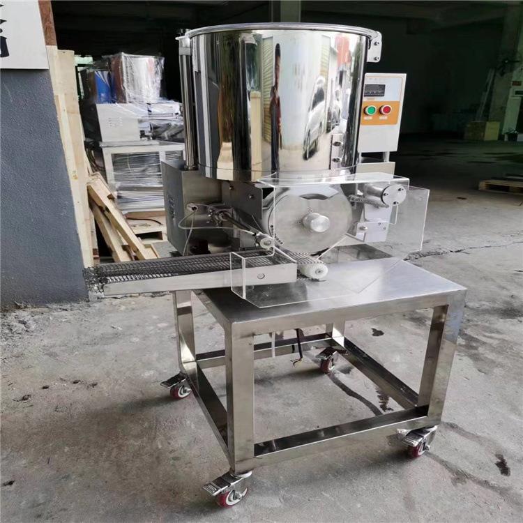 多功能汉堡肉饼成型机牛肉鱼虾肉饼设备南瓜饼汉堡肉饼制作机