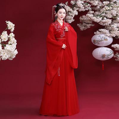 正品原装汉代古演风女仙风仙雅古舞蹈节学裙生表服装