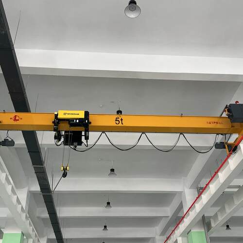 5吨欧式单梁起重机工业车间运行电动遥控10吨欧式单梁桥式起重机