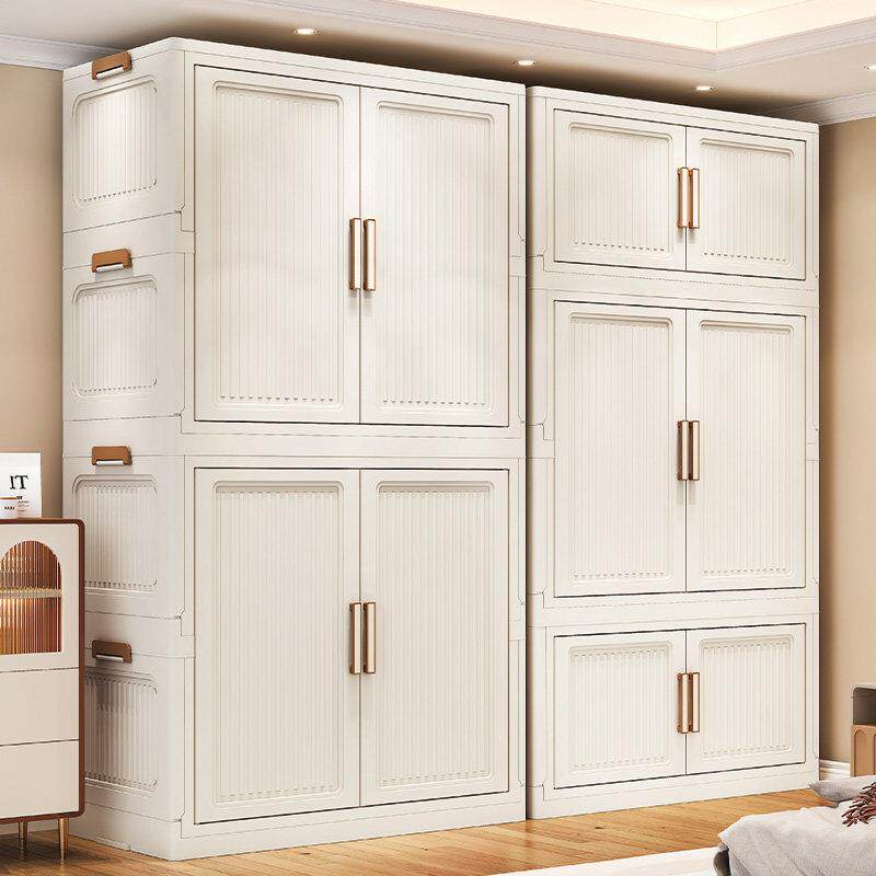 免安装宝宝衣柜儿童衣服整理箱婴儿小衣橱塑料家用折叠储物柜