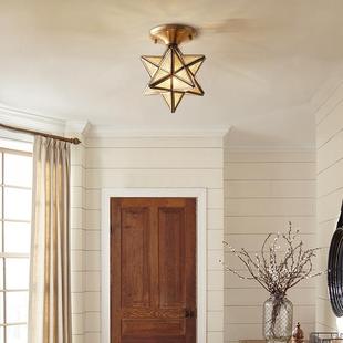 境过道灯星星走廊灯跨入户台玄关吸阳顶灯奢轻网红爆761款衣帽间