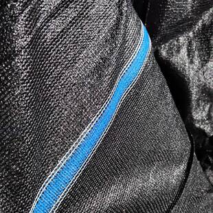 黑色加筋遮网DNS遮跨网境户外防晒加密遮光阳幼儿园庭院包边打孔