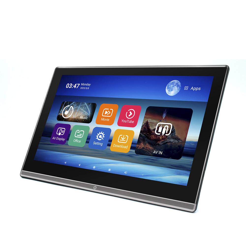 新款13.3寸外挂安卓显示器13.3寸头枕显示器11.6寸车载显示器单HD