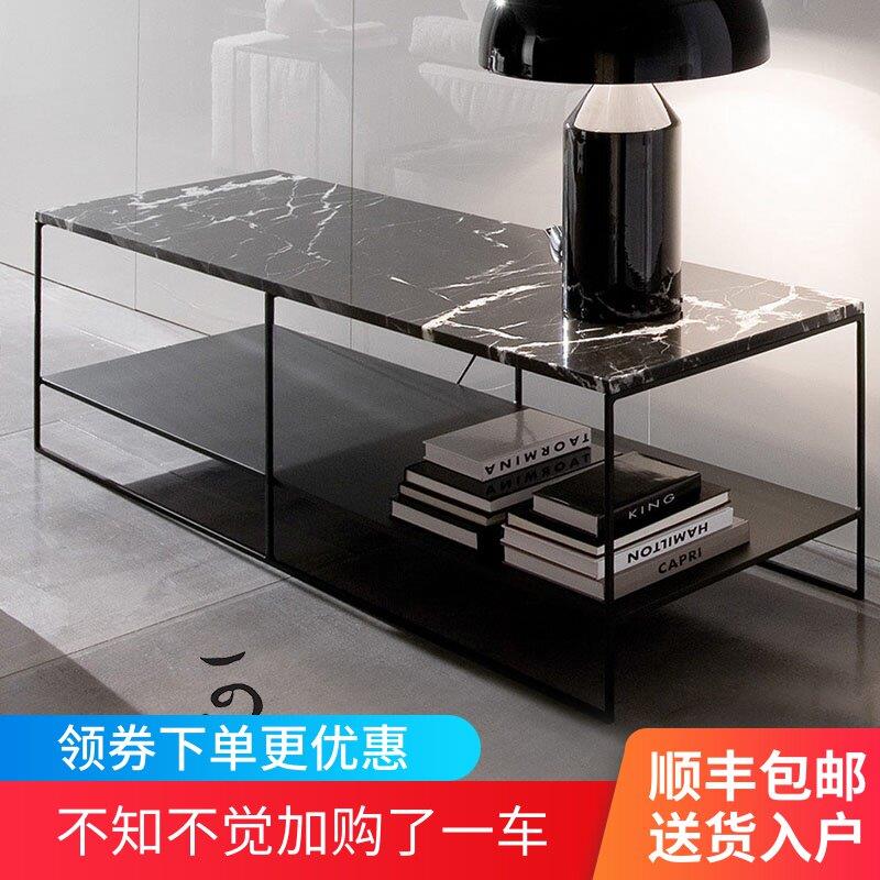 北欧铁艺电视柜沙发后置物架客厅商用招待隔断边柜玄关落地展示架