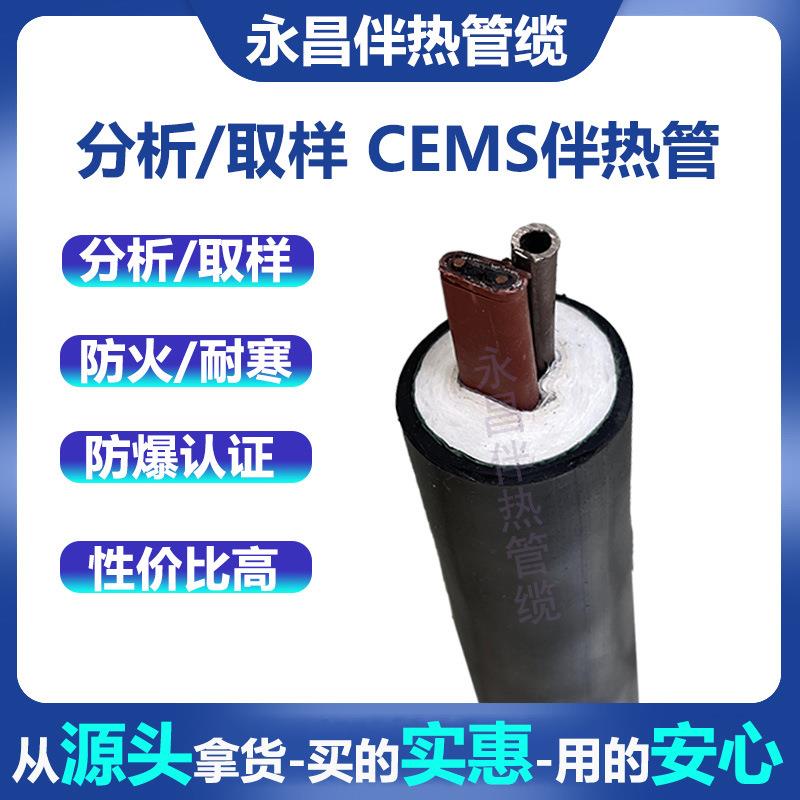 可伴热管线双铜管 恒功率管缆一体化加热管 防冻阻燃防爆防腐