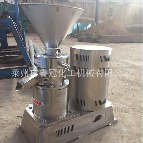 立式胶体磨卫生级胶体磨红豆研磨机不锈钢胶体磨机械