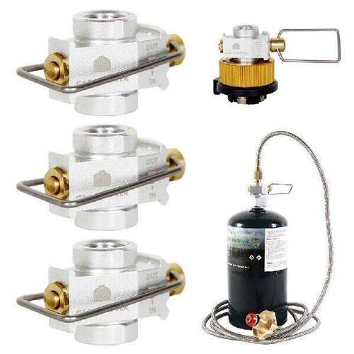 Gas Refill Adapter Wear Resistant Refill Flat Tank