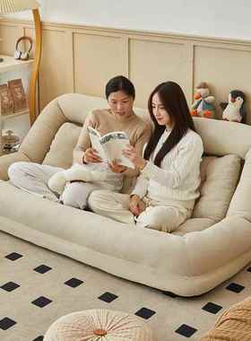 巨型榻榻米人类狗窝懒QYA人躺沙发双可躺可睡卧折叠室沙发床两用
