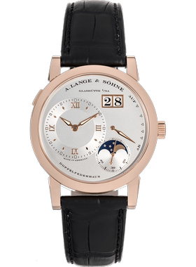 [9.8新]朗格LANGE 1系列18K玫瑰金手动机械手表男109.032